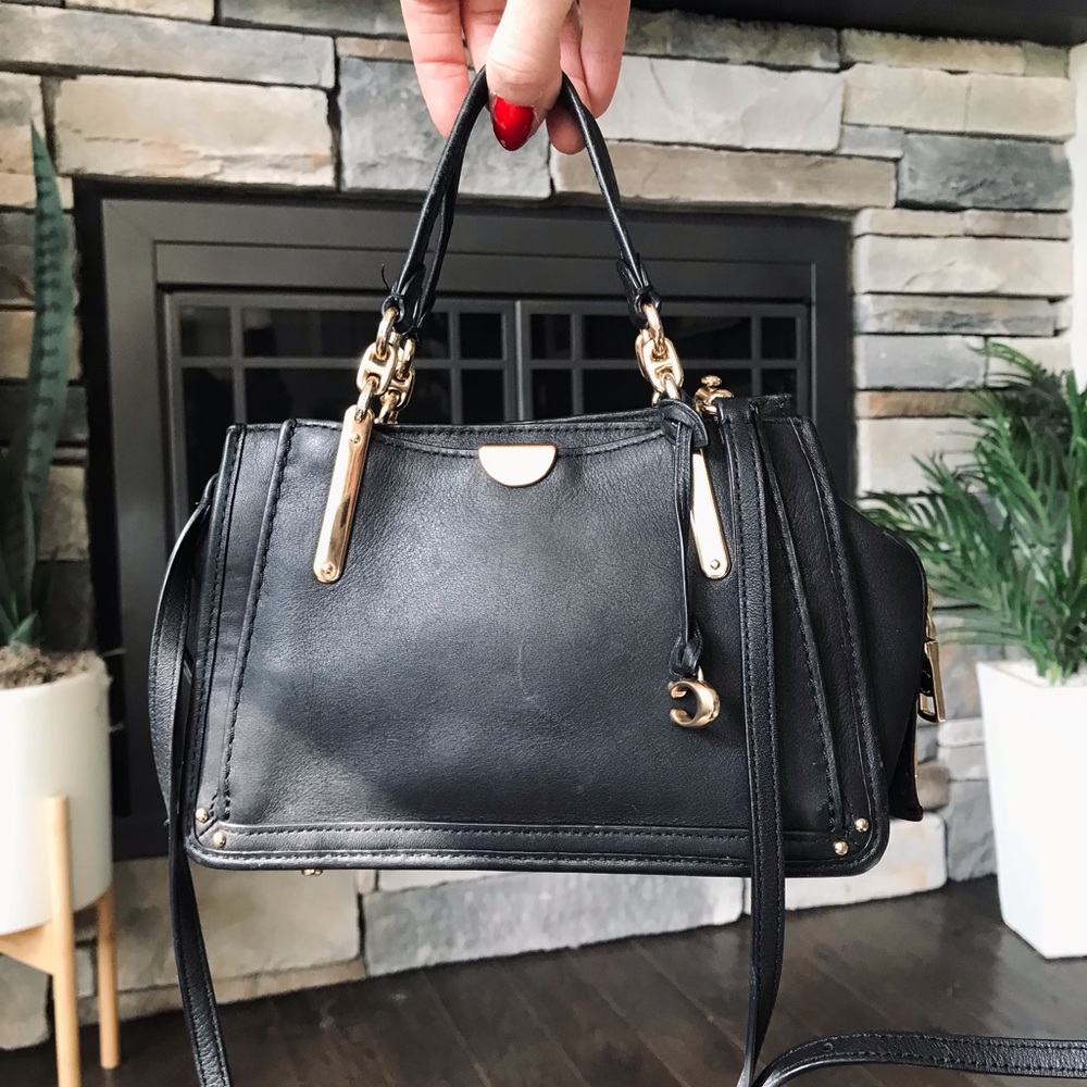 Coach Leather Dreamer 21 Mini Crossbody Satchel - Picture 15 of 16